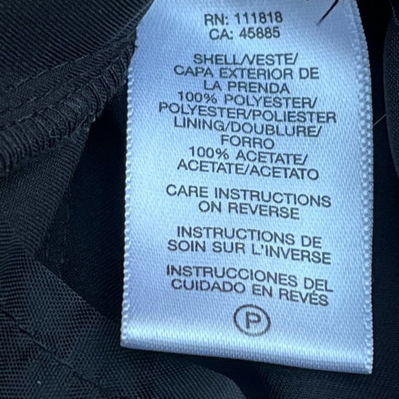 ⭐️ Bogo ⭐️🦋 Michael Kors Sz 6 black tiered sheath dress - Picture 10 of 15